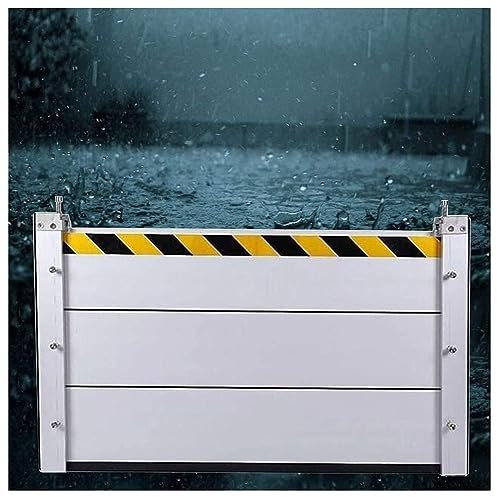 ZHEYANG Hochwasserschutz Bei Türen Aluminiumlegierung, 60cm Hoch, Hochwasserschutz Bei Türen Keller Flutbarriere Tür, Kopieren Sie die Harte Umgebung(Size:150 x 60cm)