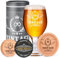 Tecanne Verre à bière personnalisé 40e anniversaire pour homme et femme 1985 414 ml pour papa, mari, oncle, frère, meilleurs amis pour lui et elle