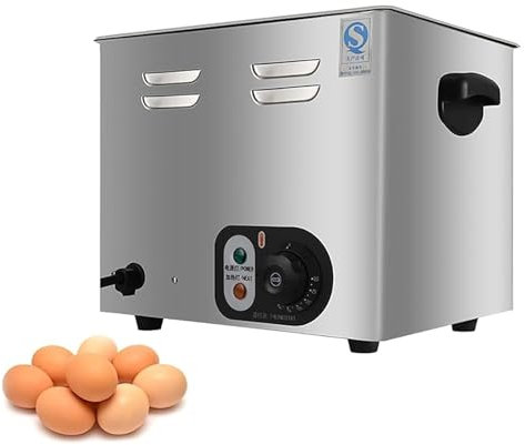 YOtat Commercial Automatic Hot Spring Egg Cooker, 2600W Electric Egg Boiler With Constant Temperature And Timer, Makes 60 Eggs, for Rapid Soft, Medium, Poached, Hard Boiled Eggs