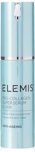 Elemis Pro-Collagen Super Serum Elixir, Anti-Wrinkle Concentrate, Face Serum, Nourishes and Smooths, All Skin Types, Skin Hydrating And Re-energising Formula, for a Healthy-looking Glow, 15 ml