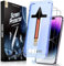 MAGIC JOHN 2 Stück für iPhone 14 Pro Max für Panzerglas(6,7 Zoll), Auto-Dust-Eliminierung, 9H Härte Folie, Ultra-Klar Displayschutzfolie, Bläschenfrei, Einfache Installation
