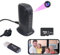 RUIYIG Hidden camera Mini spy camera Wireless audio and video WiFi HD 1080p Hidden security camera Mini charger with 4 USB ports and 1 TYPE-C，For home security surveillance.