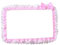 AsrMyjcx Copertura per Cornice per Schermo del Computer con Custodia Protettiva Ad Arco Decorazione per Schermo Antipolvere, Adorabile per PC Tablet Laptop TV, Rosa, da 17 a 22 Pollici