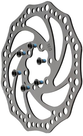 [M365Lyon] - Disque de Frein 160mm pour Trottinette électrique Dualtron Speedway 5 Dual Motor et Vélo (Disque 160)