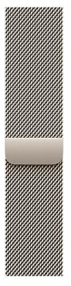 Apple Watch Band - Milanaise Armband - 46 mm - Natur - M/L