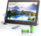 NORTHING TV portatile da 19,5 pollici 1080P con antenna, 8000 TV integrata alimentata, T V, HDMI, RCA, USB, per cucina, camper, barca, camion, sala giochi, dormitorio, telecomando, cavo auto DC