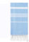 Strandtuch XXL Sandfrei Hamamtuch 90X200 Blau Gestreift Badetuch Strand Schnelltrocknende Handtuch Groß Damen Beach Bath Towels Hamam Strandhandtuch Baumwolle Dünn Leicht Saunahandtuch