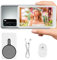 Wireless Selfie Monitor, Magnetic Selfie Screen Compatible with iPhone, Vlog Camera Screen – HD 4.02 Inch, 1800 mAh, Portable Magnetic Phone Monitor for Android