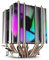 Wrtysully CPU Aire Acondicionado 6 Tubos de Disipador de de Doble Torre con Ventiladores Iris Led de 90 Mm para 775/1150/1155/1156/1366