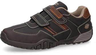 Dockers by Gerli Herren Low-Top Sneaker, Männer Halbschuhe,Wechselfußbett,Business,Freizeit,straßenschuhe,Strassenschuhe,Schoko,44 EU