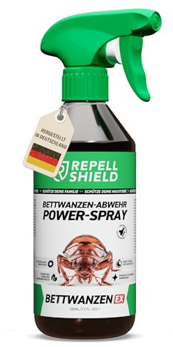 RepellShield® Spray Anti Chinches y Ácaros - Repele Insectos en Colchones, Sofás, Ropa y Textiles - 500ml - Fórmula Natural y Sin Manchas - Spray Antiacaros