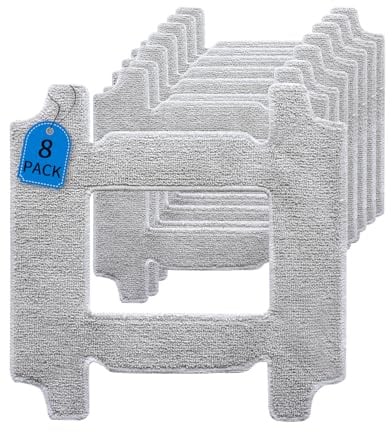 GNOVEL Window Cleaner Robot Replacement Cloths (8-Pack) - Sticky, Easy - Install for Spotless Windows - for YW769