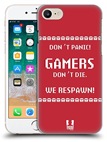 Head Case Designs Do Not Die A Gamer'S Life Hard Back Case Compatible With Apple iPhone 7/8 / SE 2020 & 2022