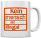 Kein Mensch Ist Illegal - gegen Rassismus Kaffeetasse Tee Tasse Becher 11 Oz. Weiß
