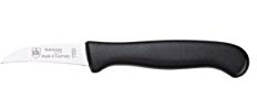 Friedrich Engels und CIE GmbH Peeling Messer mit Kunststoff-Griff, 15.5 cm, schwarz