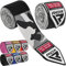 RDX 4.5m Profi Boxbandagen Boxen MMA Muay Thai, Elastisch Handbandagen Mit Daumenschlaufe, Lang Innenhandschuhe Baumwolle, Kickboxen Thaiboxen Boxsack Punchingbälle Training, Hand Wraps Manner Damen