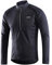 ARSUXEO Radtrikot Herren Langarm MTB Jersey Halber Reißverschluss Radbekleidung 6031 Grau XL