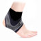 Hually (une paire) Chevillère Piedo réglable, Chevillère Soutien Respirante Talon Ouvert Taille Réglable orthèse de cheville pour hommes femmes Protège-pied pour Entorse Cheville/Sport/Fitness