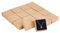 NBEADS 16 Stück Hellbraun Karton Schmuck Box, 7x7x2.6cm Geschenkbox Schmuckschatulle Burlywood Papp Papier Armband Halskette Display Verpackung Box für Basteln Geburtstag Weihnachten Festival