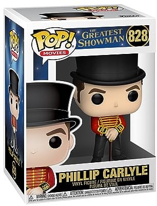 Funko POP! Movies: Greatest Showman - Phillip Carlyle - Collectable Vinyl Figure For Display - Gift Idea - Official Merchandise - Toys For Kids & Adults - Movies Fans - Model Figure For Collectors