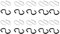 EXCEART 20 Stück Mini S Haken Metalldraht Haken Stecker Miniatur Puppenhaus Kleiderbügel für DIY Handwerk Schmuck Hängen Zubehör Schwarz Weiß
