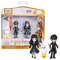 HARRY POTTER - PACK AMITIÉ MAGICAL MINIS HARRY & CHO WIZARDING WORLD - Coffret Amitié 2 Figurines Poupées Articulées Harry et Cho 8 cm Avec Accessoires - 6061832 - Jouet Enfant 5 ans et +
