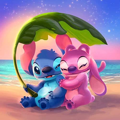 NANSUGUR Kit Peinture par Numéro pour Adulte Enfant, Kit Peinture Adulte Enfants sans Cadre, Peinture Loisir Creatif Enfant|45x45cm Dessin Animé-01