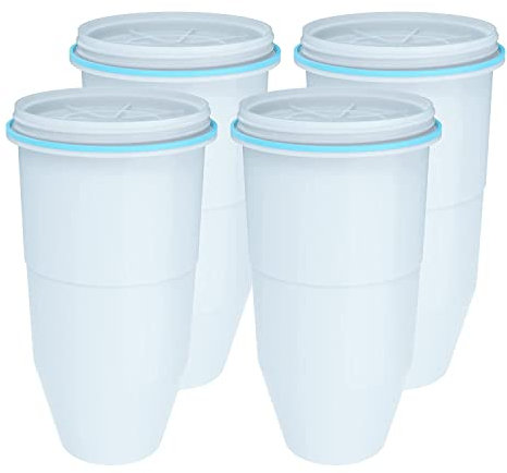 Waterdrop NSF/ANSI 53 Zertifizierte Ersatz-Wasserfilter, Ersatz für ZeroWater® ZR-017, ZR-001 Krug- und Spenderfilter, Reduziert TDS, PFOA/PFOS, 98% Chlor, Schlechten Geschmack und Geruch (4)