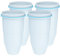Waterdrop NSF/ANSI 53 Certified Replacement Water Filters, Replacement for ZeroWater® ZR-017, ZR-001 Jug and Dispenser Filters, Reduce TDS, PFOA/PFOS, 98% Chlorine, Bad Taste and Odor, 4 Packs