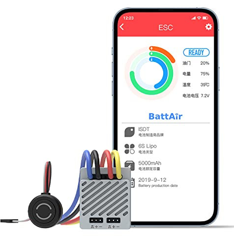 ESC 90 Smart RC Contrôleur de vitesse électronique WP 1080 90/180 A Moteur brossé