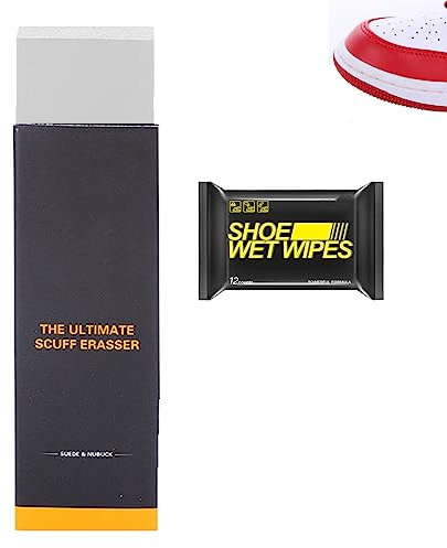 Gomme en Caoutchouc pour Chaussures,Gomme à Chaussures Blanche,Nettoyer La Gomme à Chaussures,Gomme pour Cuir Nubuck et Daim,Pour l'Entretien des Chaussures-pour Nettoyer les Taches et les Marques