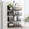 Niffgaff 4 Pack Refrigerator Storage Shelf - Strong Magnetic Rack for Storing Spices, Bottles and Beverages