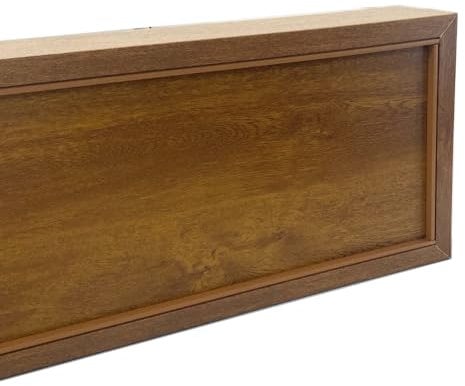 ZCM CASSONETTI-Cassonetto in PVC Multicamera, Coibentato per Tapparelle Avvolgibili, Pannello Sandwich in XPS, Ermetico, Incluse 6 Turboviti e Un Passacinghia in PVC, Colore Noce Nussbaum, 40x180cm