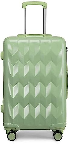 BKEKM Reisekoffer Koffer mit Rädern, großes Fassungsvermögen, Innenfutter, langlebig, Handgepäck mit harten Kanten, tragbare Koffer mit Zahlenschloss Reisen