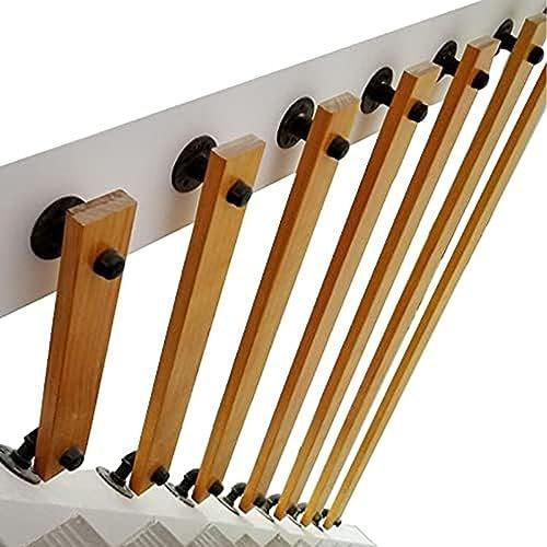 Treppenhandläufe, Wandmontage-Handlauf, Sicherheits-Haltegriff aus Holz, Handläufe, barrierefreies Treppengeländer, Stützstangen für ältere Kinder, 40 cm