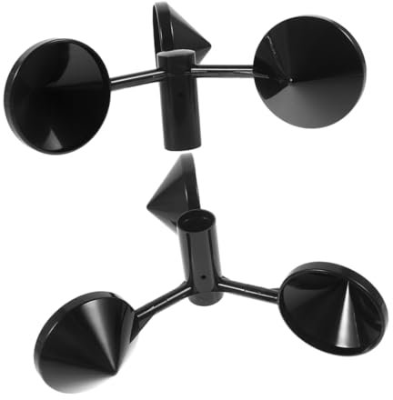 GAROZATION Windmesssensor Becher 3-tassen Abs Windgeschwindigkeitsmesser Ersatzsensor Windmesser Im Freien Richtungsmessung Landwirtschaft