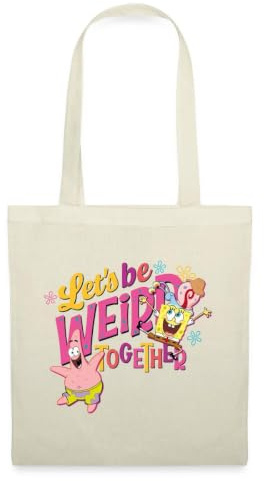 Spreadshirt SpongeBob Schwammkopf Patrick Gary Freundschaft Stoffbeutel