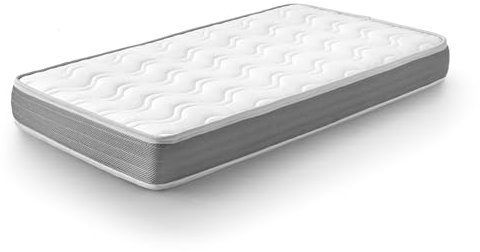 Kuo Baby - Matelas Baloo Plus | Réversible pour Nouveau-né et Bébé +8kg | Anti-acariens & Respirant | Confort Évolutif, 72 x 33 cm, Mousse à Mémoire de Forme