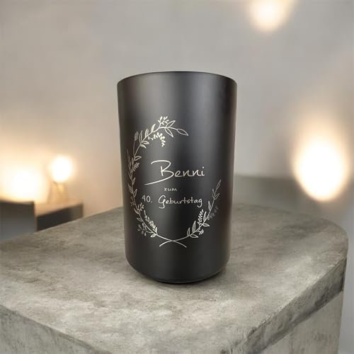 Weinkühler/Sektkühler personalisiert mit Gravur - Hochzeitsgeschenk Weinliebhaber - Flaschenkühler aus doppelwandigem Edelstahl
