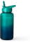 VINSUN Sports Bottle 1L with Straw Lid - BPA Free, Leak-proof - Tritan Drinking Bottle for Children and Adults - Water Bottle for Sports, School, Work