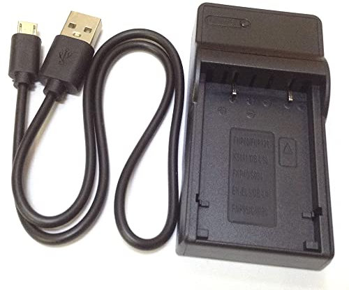 New EN-EL5 Compact USB Camera Battery Charger For Nikon Coolpix P80 P90 P100 Coolpix 4200 P500 P510 Coolpix 3700 P520 P530 Coolpix 5200 P3 P4 Coolpix 7900 P5100 P6000 Coolpix 5900 P5000 S10 Parts