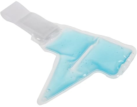 BESTYASH Fingerlinge mit Gel Kältetherapie Wiederverwendbar Klein Flexible Gelpackung für Fingerpflege Arthritis und Verletzungen mit Wärmekompresse für Hand und Nagelpflege
