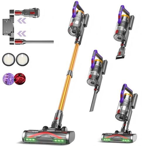 KIPMAX Cordless Vacuum with Aromatherapy, 50KPa/550W/70Mins Stick Vacuum