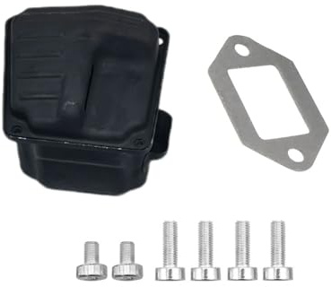 8 Stück Auspuff Schalldämpfer Kompatibel mit Stihl 044 046 MS440 MS460, Rostfreies Metall Wartungsset, Ersatzteil zur Geräuschreduzierung für Benzin Kettensäge, Motorsäge & Forst