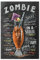 artboxONE Poster 30x20 cm Cocktails Typografie Zombie Cocktail - Bild Zombie Cocktail Juice