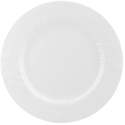 Piatto piano in porcellana, da 26 cm bianco Tavola