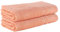 StickandShine 2er SET Premium Frottee Saunatuch 80x200 cm in peach in 500g/m² aus 100% Baumwolle