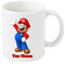 Little Flight SUPERMARIO TAZZA IN CERAMICA personalizzabile PER MICROONDE DA 325 ML PER BEVANDE CALDE