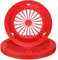 Cabilock 10pcs Reusable Plastic Paper Plate Holders Round Plastic Hollow Plate Holders Paper Plate Trays for Dinnerware Outdoor Picnic BBQ