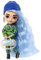 Barbie - Extra Minis Mini Bambola Articolata Con Look Felpa E Pantaloni Con Emoji E Morbidi Capelli Blu Ghiaccio, Giocattolo Per Bambini 3+ Anni, HGP65
